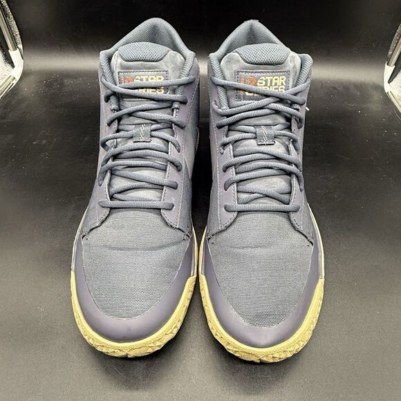 Converse Star Series BB Mid Carbon Blue Sneaker Mens Size 12 166518C - Picture 3 of 7